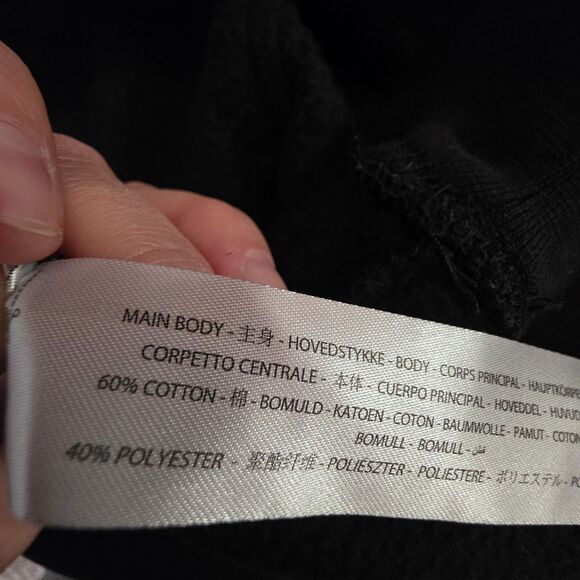 Ariat Sweatshirt Hoodie Size XXL Black American Leather Flag Patriotic - Picture 8 of 8